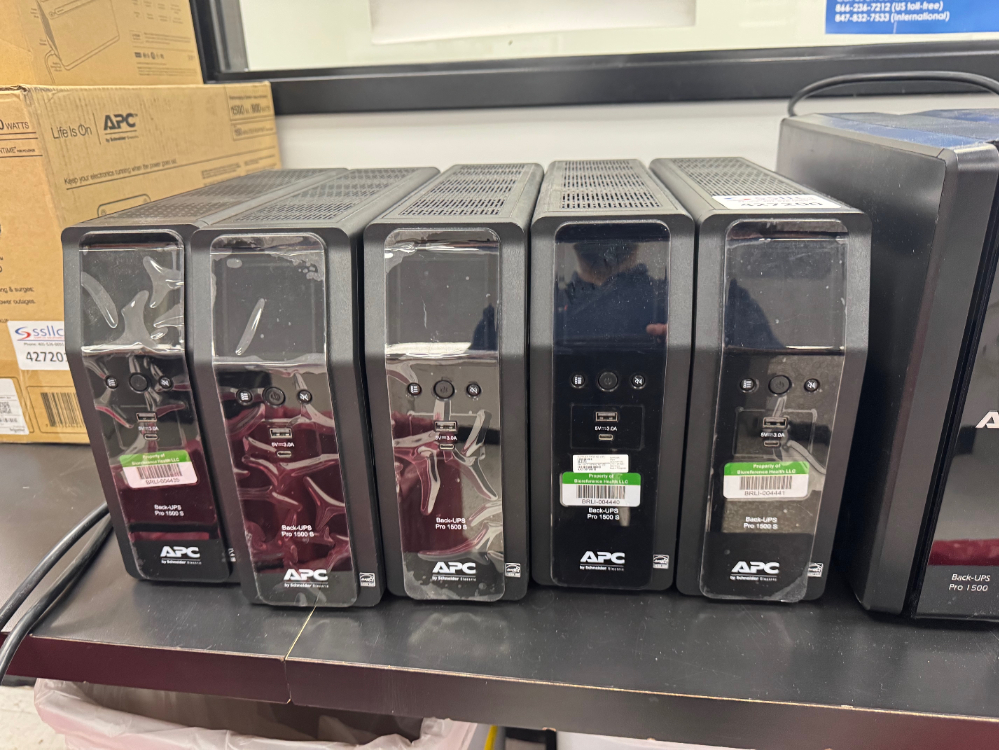 Image of APC Back-UPS Pro 1500 S Uninterruptible Power Supplies - Quantity 5